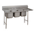 Advance Tabco 9-3-54-18R 77" W 18 Gauge Stainless Steel Base Regaline Sink