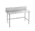 Advance Tabco TVKS-2412 144" W x 24" D Stainless Steel Base 14 Gauge Work Table