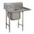 Advance Tabco 93-1-24-18R 40" W x 28" D x 42" H 16 Gauge 304 Stainless Steel Regaline Sink