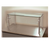 Advance Tabco GSG-15-108 108" W Tempered Glass Single-Sided Sleek Shield Food Shield