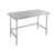 Advance Tabco TVSS-4810 120" W x 48" D 14 Gauge 304 Stainless Steel with Countertop Non Drip Edge Work Table