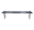 Advance Tabco TS-12-60 60" W x 12" D 18 Gauge 430 Stainless Steel Single Overshelf