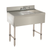 Advance Tabco CRB-31C 36" W x 21" D Stainless Steel 1 Bowl Underbar Basics Sink Unit
