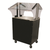 Advance Tabco B2-STU-B-SB 2-Pan 20 Gauge Stainless Steel Black Vinyl Portable Solid Top Buffet Table