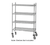 Advance Tabco ECPC-54 54" H Chrome Plated Mobile Special Value Wire Shelving Post
