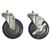 Advance Tabco TA-255AP 5" Threaded Stem Casters for Cabinet Base Units