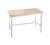 Advance Tabco TH2G-307 84" W x 30" D Wood Top with Galvanized Base Maple Top Work Table