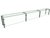 Hatco EP12-12012 120" W x 17.25" H x 11.5" D Stainless Steel Single-Sided Full-Service Flav-R-Shield EP12 Food Shield