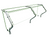 Hatco ES73-60 60" W x 18.5" D Stainless Steel Frame Self Service Single-Sided Flav-R-Shield ES73 Food Shield