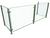 Hatco EP5-RING-60 60" W x 18" D Stainless Steel Frame Full-Service Single-Sided Flav-R-Shield EP5-RING Food Shield