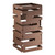 Rosseto SM299 Bronze Steel Square with Protective Coating Skycap Riser