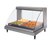 Hatco GRCDH-2P 32.5" W Curved Glass Countertop Glo-Ray Designer Heated Display Case with Humidity - 120 Volts