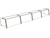 Hatco EP21-13218 132" W x 18" D Stainless Steel Frame Full-Service Pass-Over Single-Sided Flav-R-Shield EP21 Food Shield