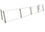 Hatco EP15-132 132" W x 22" H x 18" D Stainless Steel Single-Sided Full-Service Flav-R-Shield EP15 Food Shield