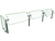 Hatco B950-96 96" W x 18" D Self-Service 3 Bays Flav-R-Shield B950 Food Shield