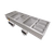 Hatco HWBI-4D (4) Full Size Pan Stainless Steel Insulated Drop-In Modular and Ganged Heated Well - 208 Volts