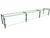 Hatco EP12-10818 108" W x 17.25" H x 18" D Stainless Steel Single-Sided Full-Service Flav-R-Shield EP12 Food Shield