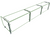 Hatco EP11-09618 96" W x 17.25" H x 18" D Stainless Steel Single-Sided Full-Service Flav-R-Shield EP11 Food Shield