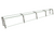 Hatco EP22-14412 144" W x 11.5" D Stainless Steel Frame Full-Service Pass-Over Single-Sided Flav-R-Shield EP22 Food Shield