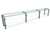 Hatco EP12-09612 96" W x 17.25" H x 11.5" D Stainless Steel Single-Sided Full-Service Flav-R-Shield EP12 Food Shield