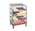 Hatco GRPWS-2418Q 23.88" W x 20.09" D Aluminum Quad Slant Shelves Countertop Pass-Thru Glo-Ray Pizza Warmer - 120/208-240 Volts