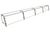 Hatco EP21-14415 144" W x 15" D Stainless Steel Frame Full-Service Pass-Over Single-Sided Flav-R-Shield EP21 Food Shield