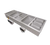 Hatco HWBI-4DA (4) Full Size Pan Stainless Steel Insulated Drop-In Modular and Ganged Heated Well - 208 Volts