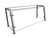 Hatco EP22-03612 36" W x 11.5" D Stainless Steel Frame Full-Service Pass-Over Single-Sided Flav-R-Shield EP22 Food Shield