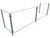 Hatco EP5-84 84" W x 18" D Stainless Steel Frame Full-Service Single-Sided Flav-R-Shield EP5 Food Shield