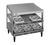 Hatco GRPWS-2424D 23.9" W x 26.1" D Aluminum Dual Slant Shelves Countertop Pass-Thru Glo-Ray Pizza Warmer - 120 Volts