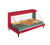 Hatco GRCDH-3P 45.5" W Curved Glass Countertop Glo-Ray Designer Heated Display Case with Humidity - 120 Volts