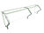 Hatco ES73-84 84" W x 18.5" D Stainless Steel Frame Self Service Single-Sided Flav-R-Shield ES73 Food Shield