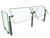 Hatco B950-48 48" W x 18" D Self-Service 2 Bays Flav-R-Shield B950 Food Shield