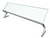 Hatco ALLIN1-60 62.5" W x 15.25" D Aluminum Self-Service Portable Flav-R-Shield ALLIN1 Food Shield