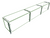 Hatco EP11-09612 96" W x 17.25" H x 12" D Stainless Steel Single-Sided Full-Service Flav-R-Shield EP11 Food Shield