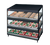 Hatco GRSDS-24T 24" W 3 Aluminum and Stainless Slanted Shelves Glo-Ray Merchandising Warmer - 120 Volts