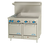 Comstock-Castle F3218-36-NG 2 Burners With Stainless Steel Exterior Gas Range - 158,000 BTU