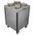 Caddy Corporation CM-S-204 4 Self-Leveling Adjustable Dispensing Cylinders 5.88" to 7.25" Dia. Dish Size Cabinet Style Unheated Caddy Magic Dish Dispenser