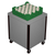 Caddy Corporation CM-2020 Cabinet Style without Door Unheated Caddy Magic Cup or Glass Rack Dispenser for 20" x 20" Racks