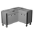 Caddy Corporation TF-633-R (3) 12" x 20" x 6.38" Deep Hot Food Wells L-Shaped Right-Handed Enclosed Heated Base Electric Slimline Hot Food Caddy - 208 Volts