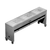 Caddy Corporation TF-613 (3) 12" x 20" x 6.38" Deep Hot Food Wells Open Base Electric Slimline Hot Food Caddy - 208 Volts