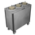 Caddy Corporation CM-S-203 3 Self-Leveling Adjustable Dispensing Cylinders 5.88" to 7.25" Dia. Dish Size Cabinet Style Unheated Caddy Magic Dish Dispenser