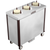 Caddy Corporation CM-S-103-H 3 Self-Leveling Adjustable Dispensing Cylinders 0" to 5.75" Dia. Dish Size Cabinet Style Heated Caddy Magic Dish Dispenser - 120 Volts