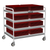 Caddy Corporation T-204-B 38.5" W x 22.5" D x 39.5" H 4 Shelves Open Base "B" Series Utility Caddy
