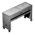 Caddy Corporation TF-612 (2) 12" x 20" x 6.38" Deep Hot Food Wells Open Base Electric Slimline Hot Food Caddy - 208 Volts