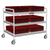 Caddy Corporation T-203-B 38.5" W x 22.5" D x 34.75" H 3 Shelves Open Base "B" Series Utility Caddy