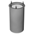 Caddy Corporation CM-50-S 1 Self-Leveling Adjustable Dispensing Cylinder 10.25" to 12" Dia. Dish Size Unheated Drop In Caddy Magic Dish Dispenser with Stainless Steel Shield