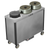 Caddy Corporation CM-S-403-HH 3 Self-Leveling Adjustable Dispensing Cylinders for 9.5" to 10.13" Dia. Cabinet Style "Hi Heat" Caddy Magic Underliner or Base Dispenser - 120 Volts