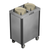 Caddy Corporation CM-S-132 2 Self-Leveling Adjustable Dispensing Cylinders 10.5" to 13" Dia. Dish Size Cabinet Style Unheated Caddy Magic Platter Dispenser