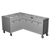 Caddy Corporation TF-635-L (5) 12" x 20" x 6.38" Deep Hot Food Wells L-Shaped Left-Handed Enclosed Heated Base Electric Slimline Hot Food Caddy - 208 Volts